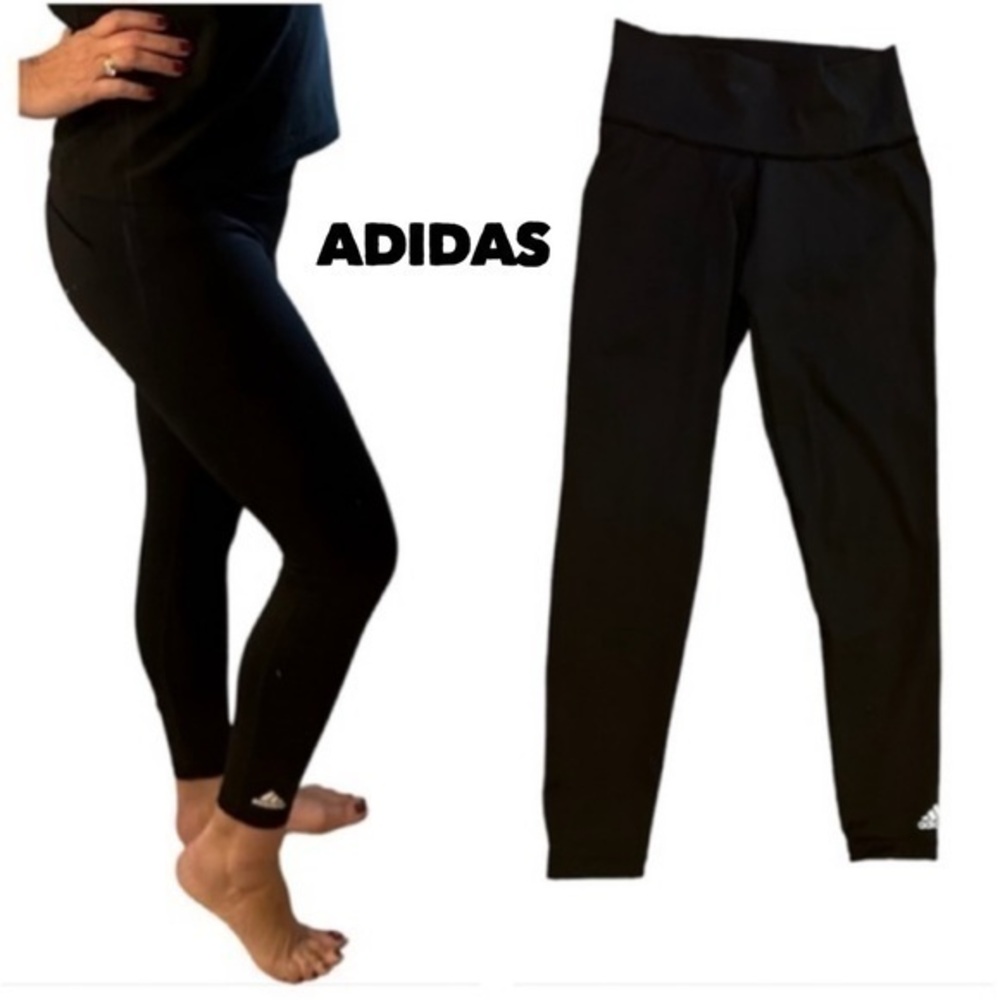 Adidas high waist workout pants